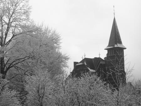 Internat sous la neige